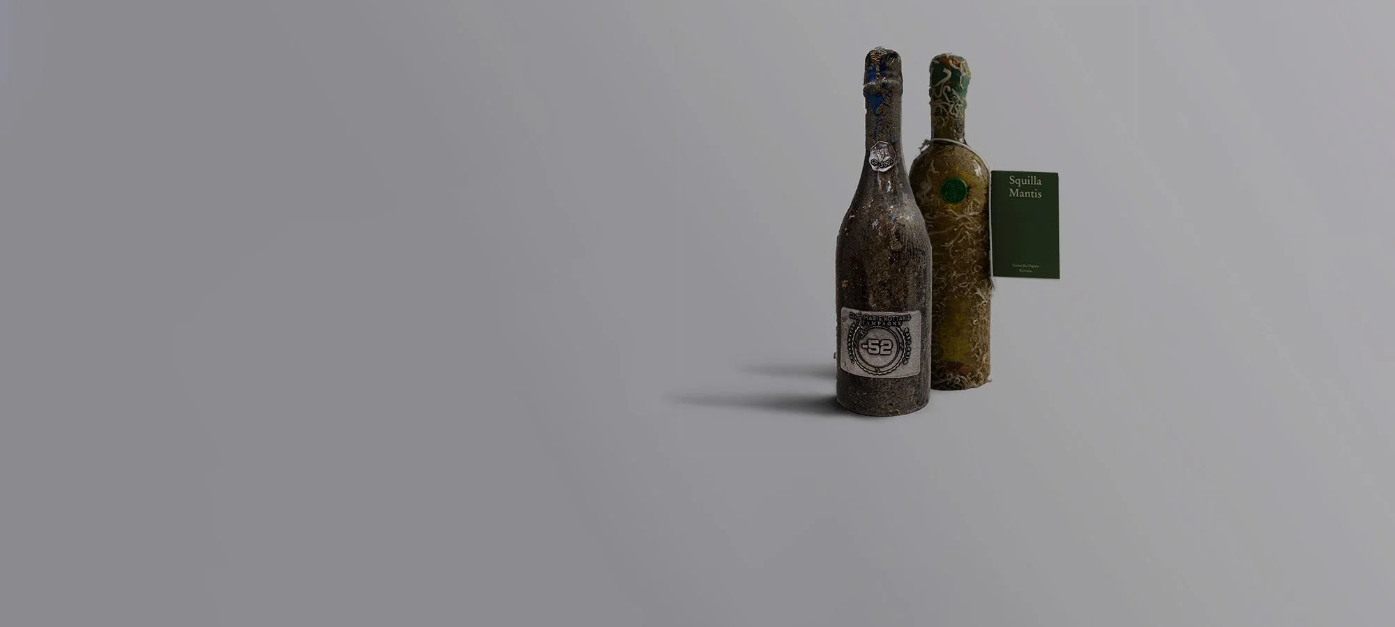 Vini affinati sott'acqua